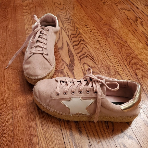 Steven By Steve Madden Shoes - Be The Star Platform Espadrille Sneakers!